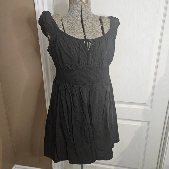 NWOT Waist-Defined Mini Dress sz L - Picture 1 of 8